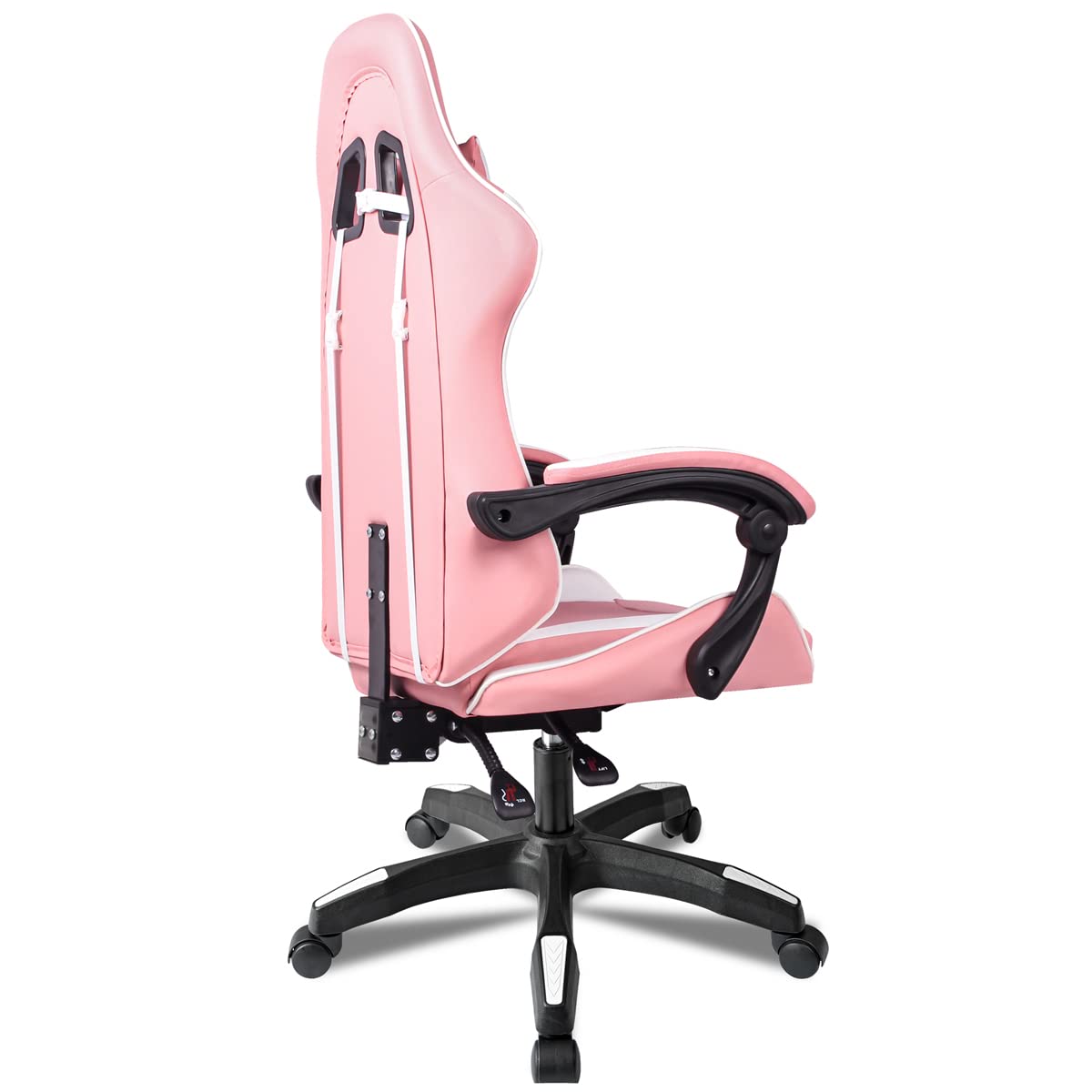 Silla Gaming Ergonómica Reclinable con Cojines Lumbar y Cervical
