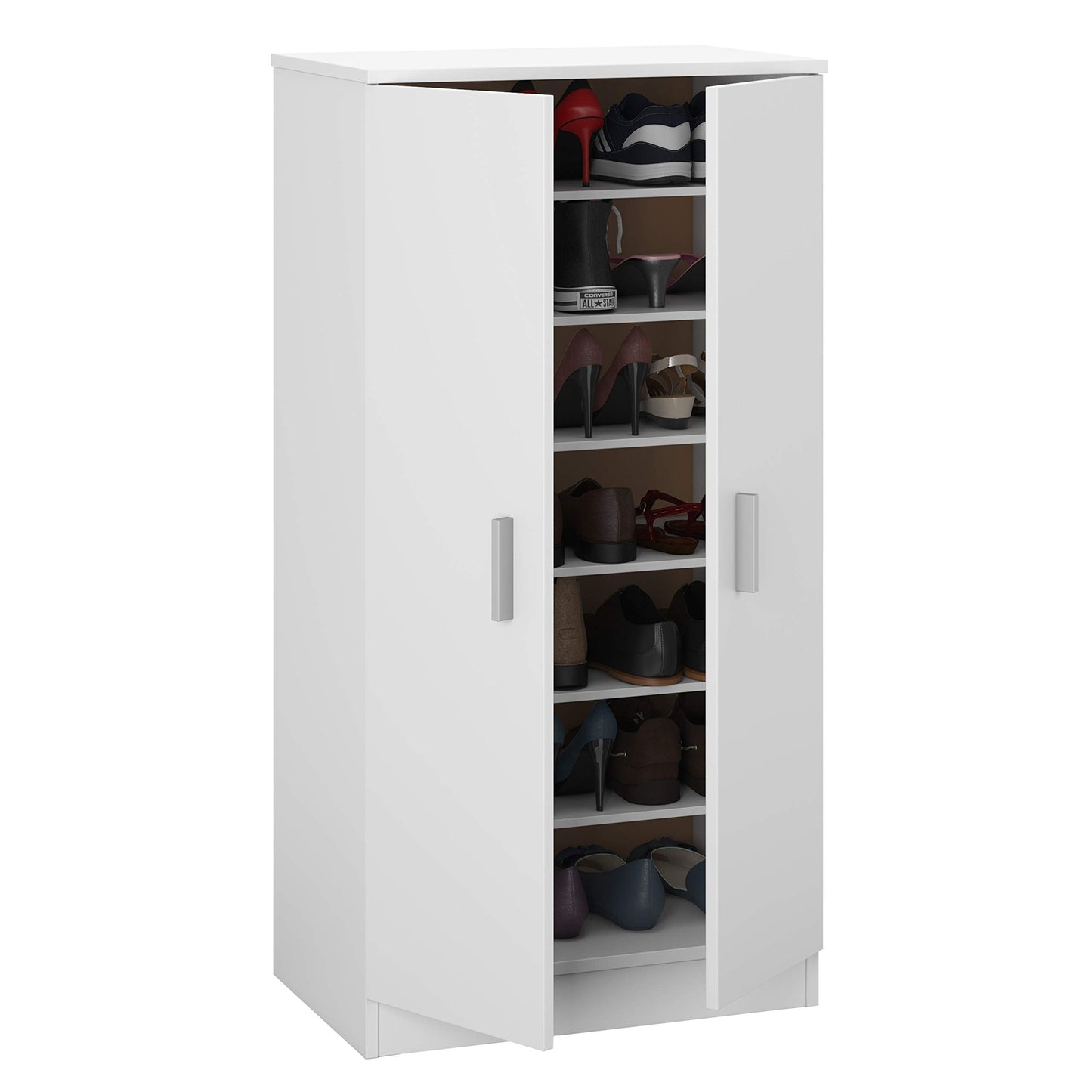 Habitdesign Zapatero Armario Basic Blanco 108x55x36 cm
