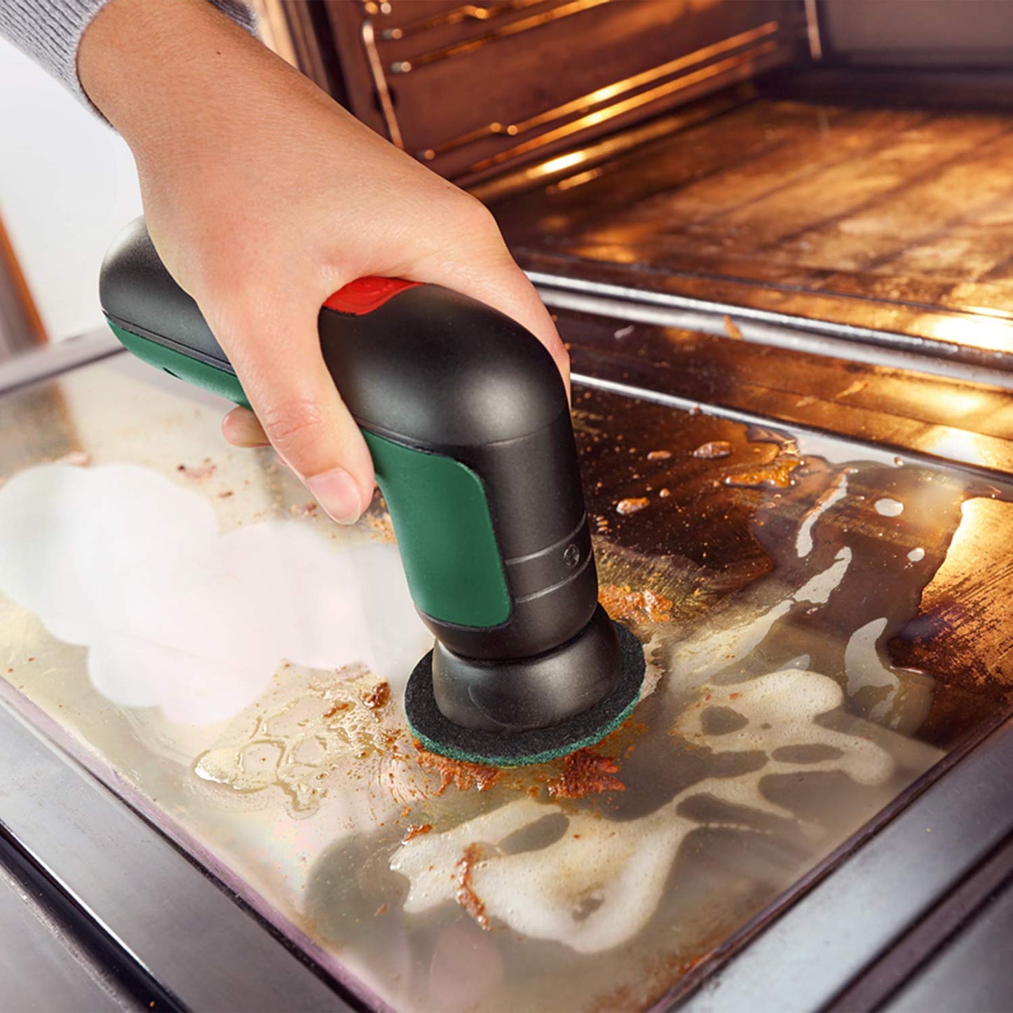 Bosch UniversalBrush Cepillo Eléctrico con 8 Cabezales y Batería 3.6V