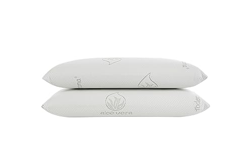 Todocama Almohadas Viscoelásticas Aloe Vera Pack 2 Unidades 70cm