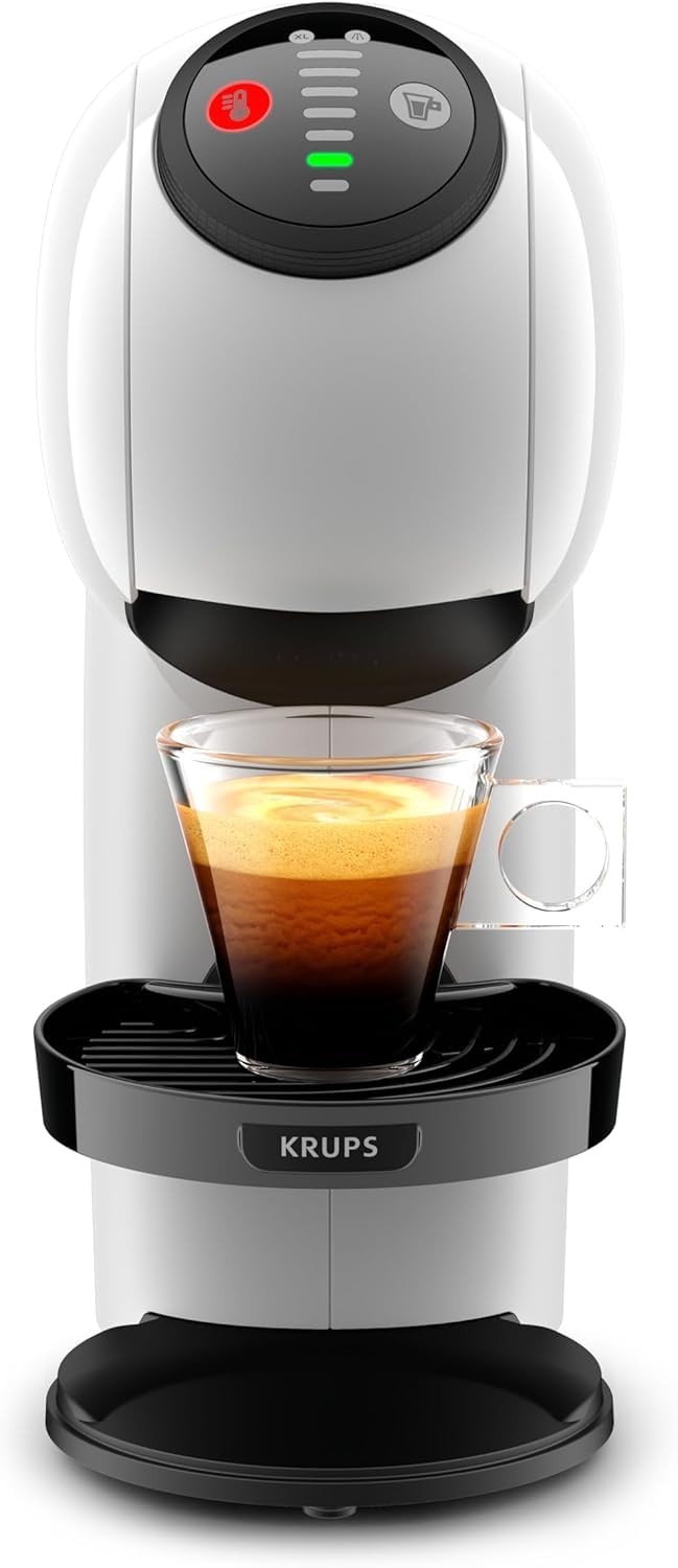Krups Dolce Gusto Genio S Cafetera Cápsulas Frías y Calientes Blanca