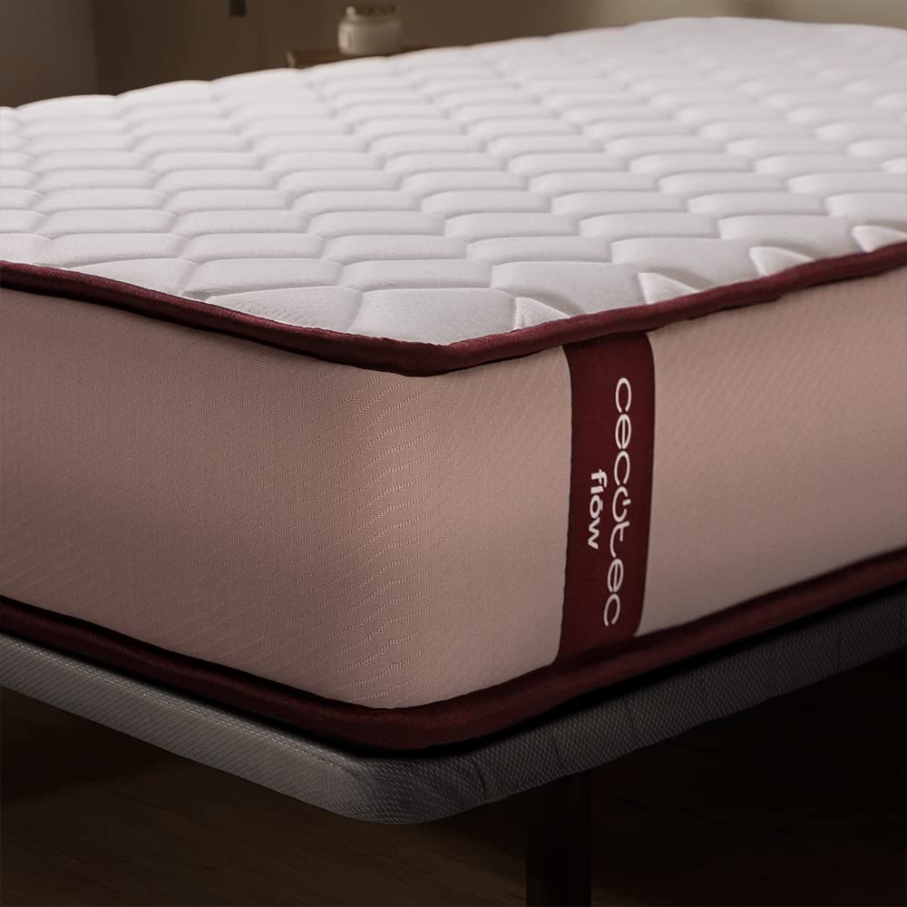 Cecotec Colchón Viscoelástico Flow PureVital 90x190 cm Altura 21cm