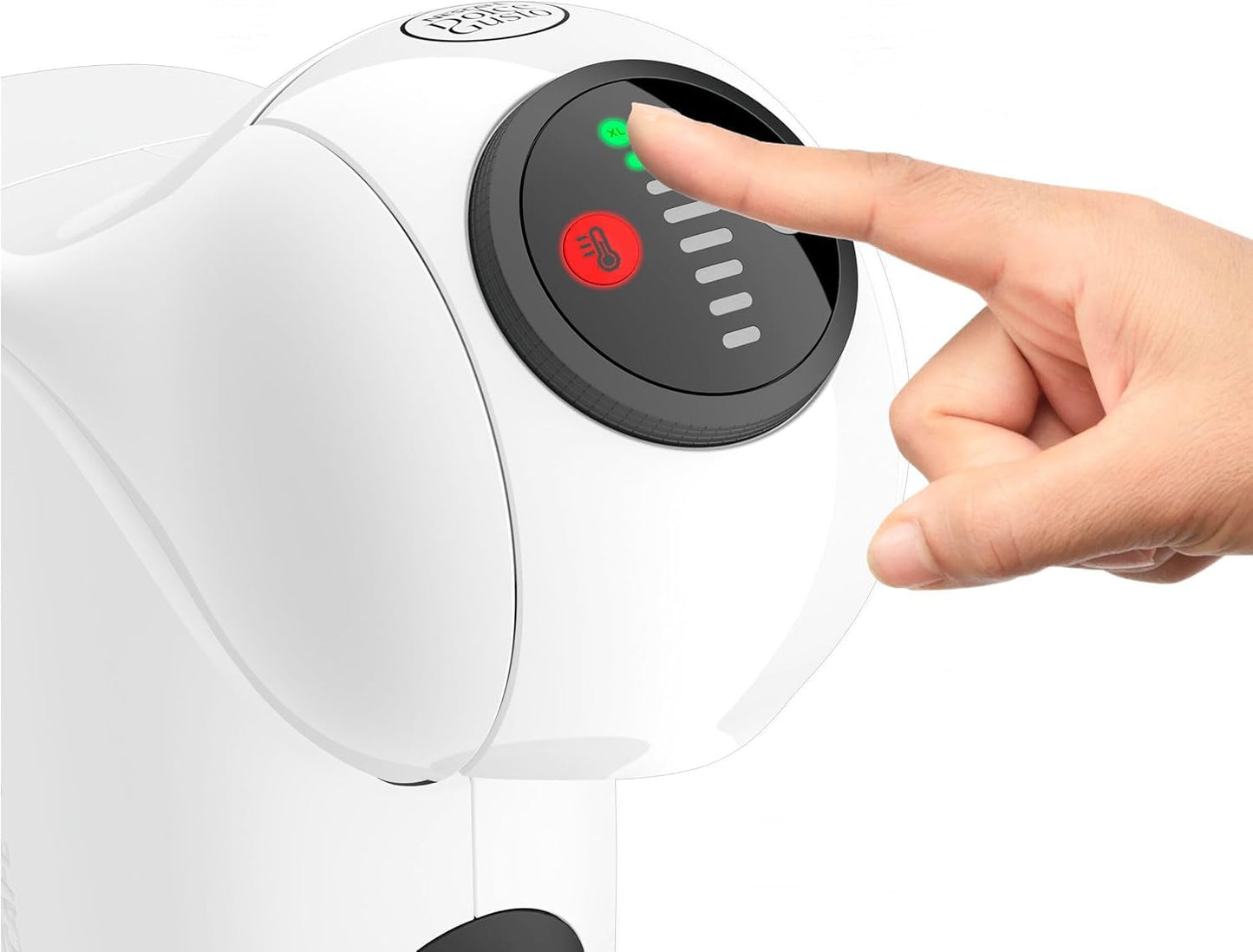Krups Dolce Gusto Genio S Cafetera Cápsulas Frías y Calientes Blanca