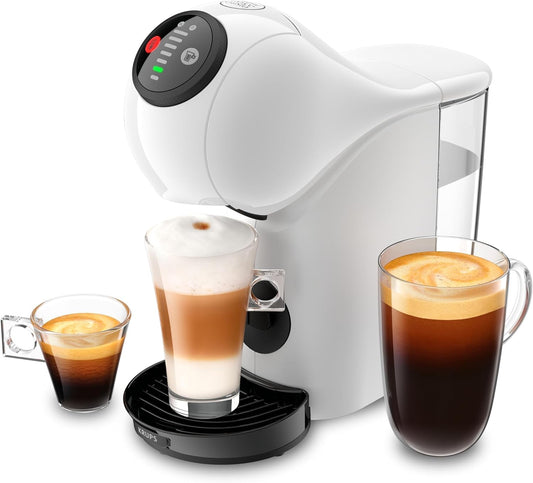 Krups Dolce Gusto Genio S Cafetera Cápsulas Frías y Calientes Blanca
