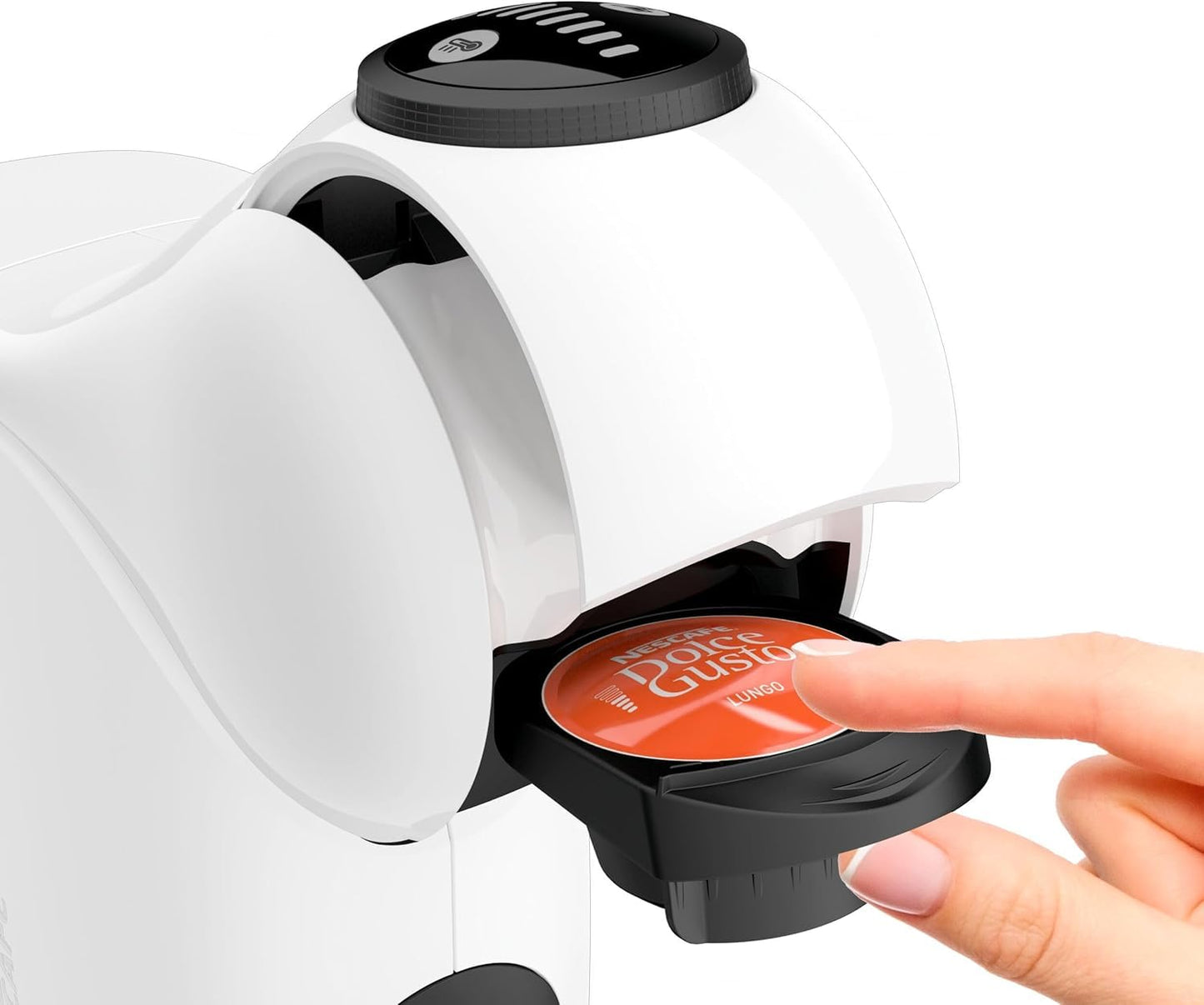 Krups Dolce Gusto Genio S Cafetera Cápsulas Frías y Calientes Blanca