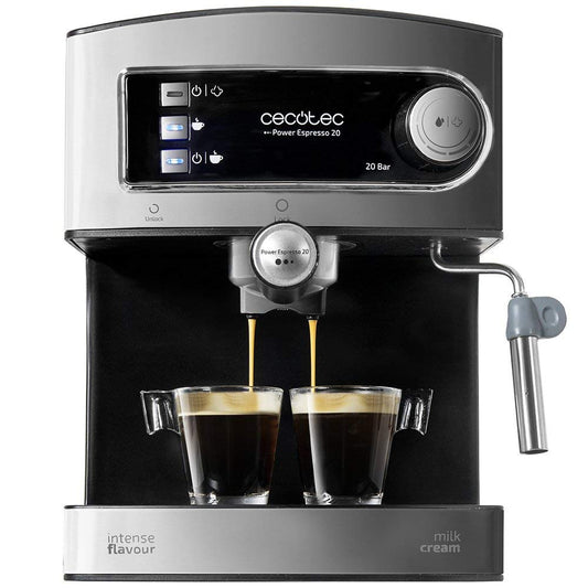 Cecotec Cafetera Express Manual Power Espresso 20 Inox 850W