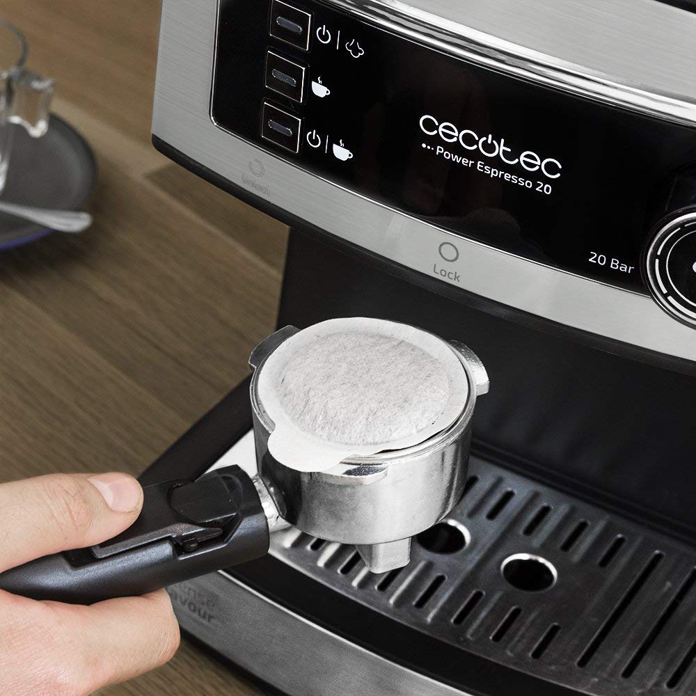 Cecotec Cafetera Express Manual Power Espresso 20 Inox 850W