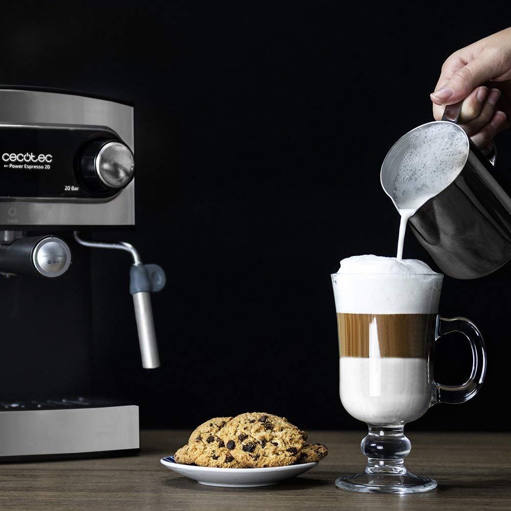 Cecotec Cafetera Express Manual Power Espresso 20 Inox 850W