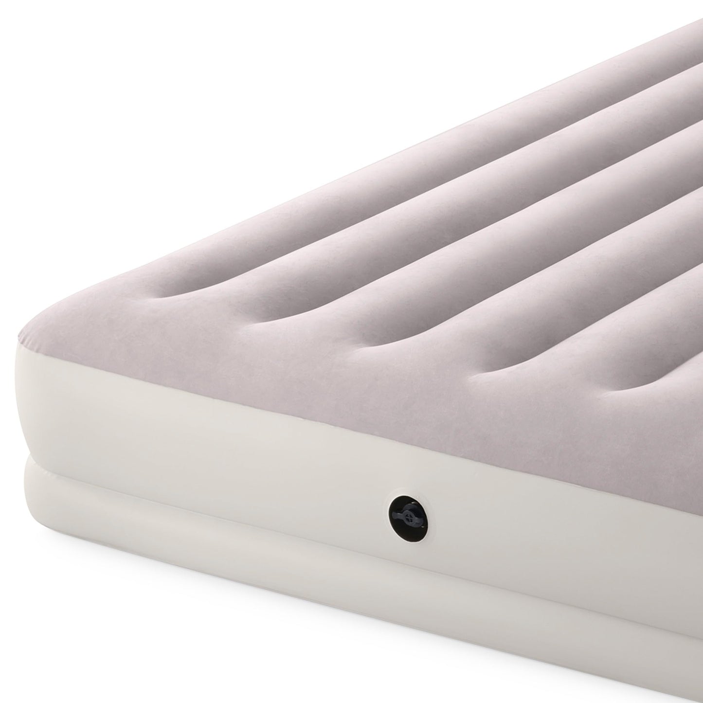 Intex Colchón Hinchable Doble 152x203 cm con Hinchador Eléctrico