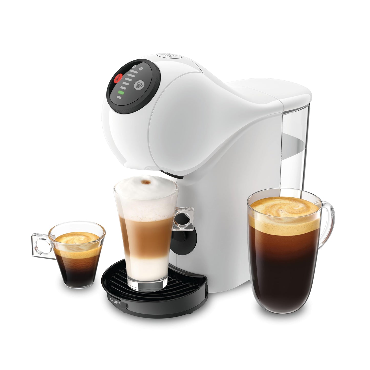Krups Dolce Gusto Genio S Cafetera Cápsulas Frías y Calientes Blanca