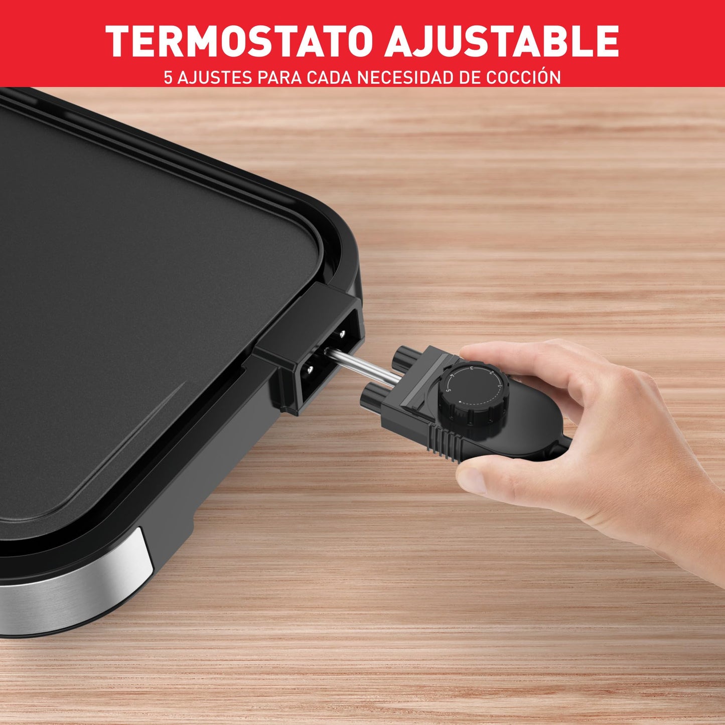 Tefal Plancha Parrilla Eléctrica XL 2300W para 12 Personas